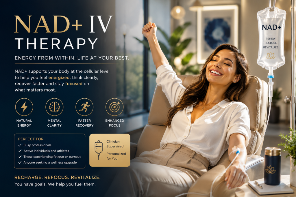 NAD+ IV Therapy: A Modern Approach to Energy, Wellness, and Healthy Aging